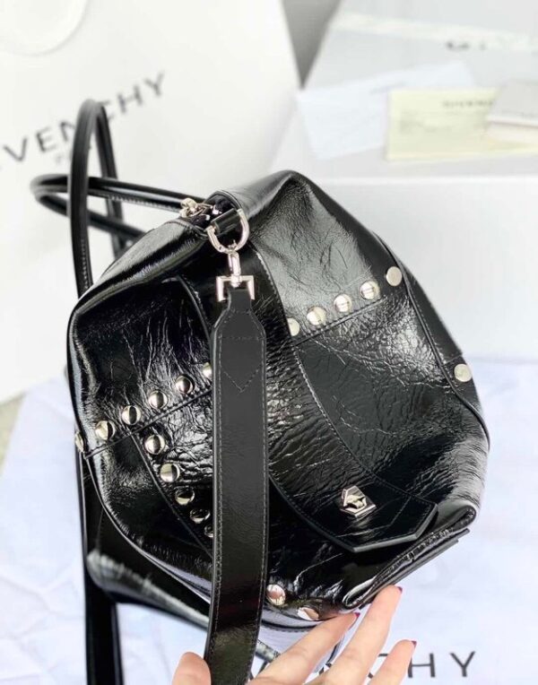 Givenchy Huadan Antigona Handbag - Black 80090 - Image 5