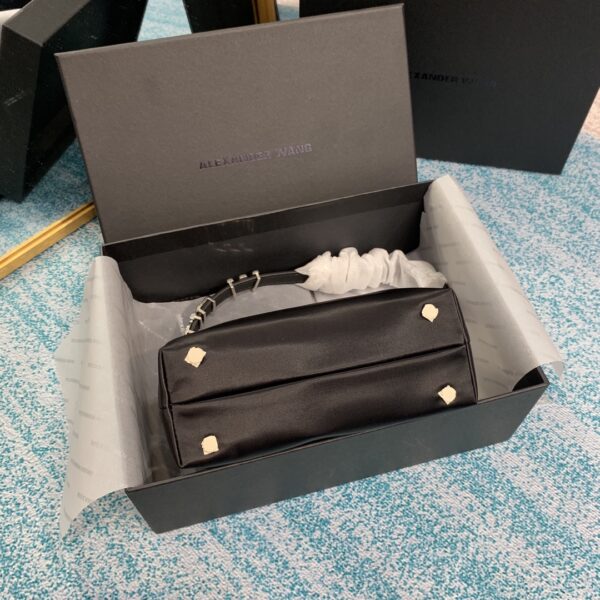 Alexander Wang Daren Rhinestone Bag - Black 99527 - Image 2