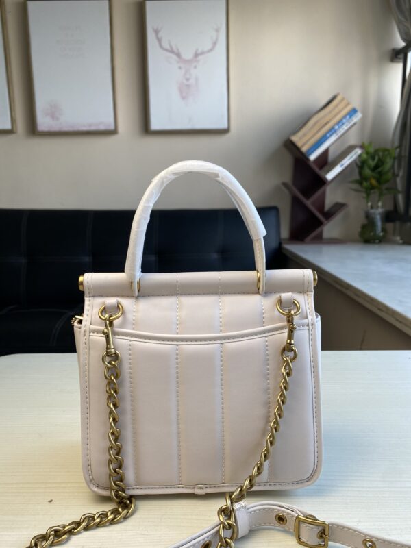 Coach Willis Mini Fat Messenger Handbag - White 13190 - Image 5