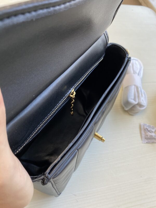 Coach Willis Mini Fat Messenger Handbag - Black 52686 - Image 2