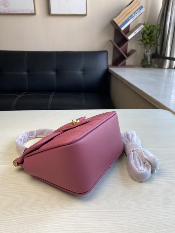 Coach Willis Mini Fat Messenger Handbag - Pink 80081 - Image 4