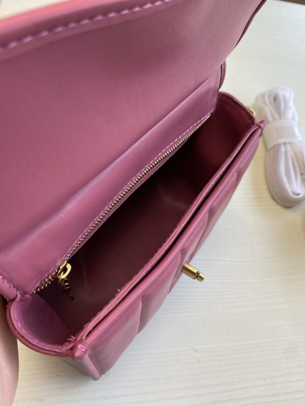 Coach Willis Mini Fat Messenger Handbag - Pink 80081 - Image 2