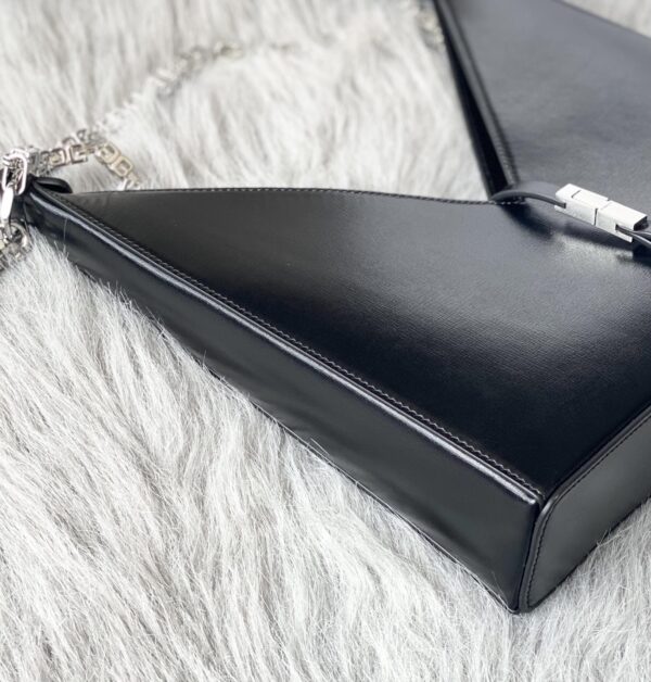 Givenchy V-shaped Cut Out Small Handbag - Black 65646 - Image 2