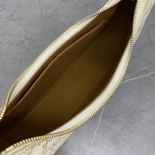 Celine Ava Armpit Bag - White 21924 - Image 3