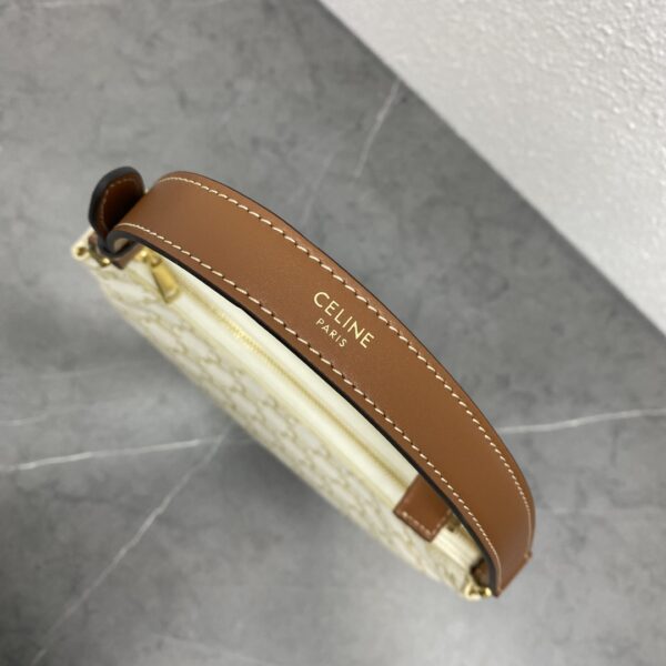 Celine Ava Armpit Bag - White 21924 - Image 2
