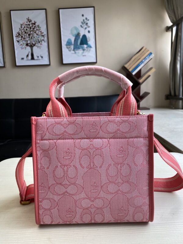 Coach Bape Tote Bag - Pink 86676 - Image 4