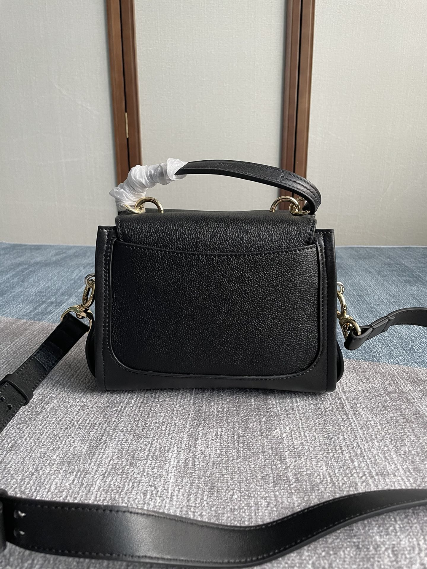 Chloe Tess Day Small Size Handbag - Black 96243 - Image 5