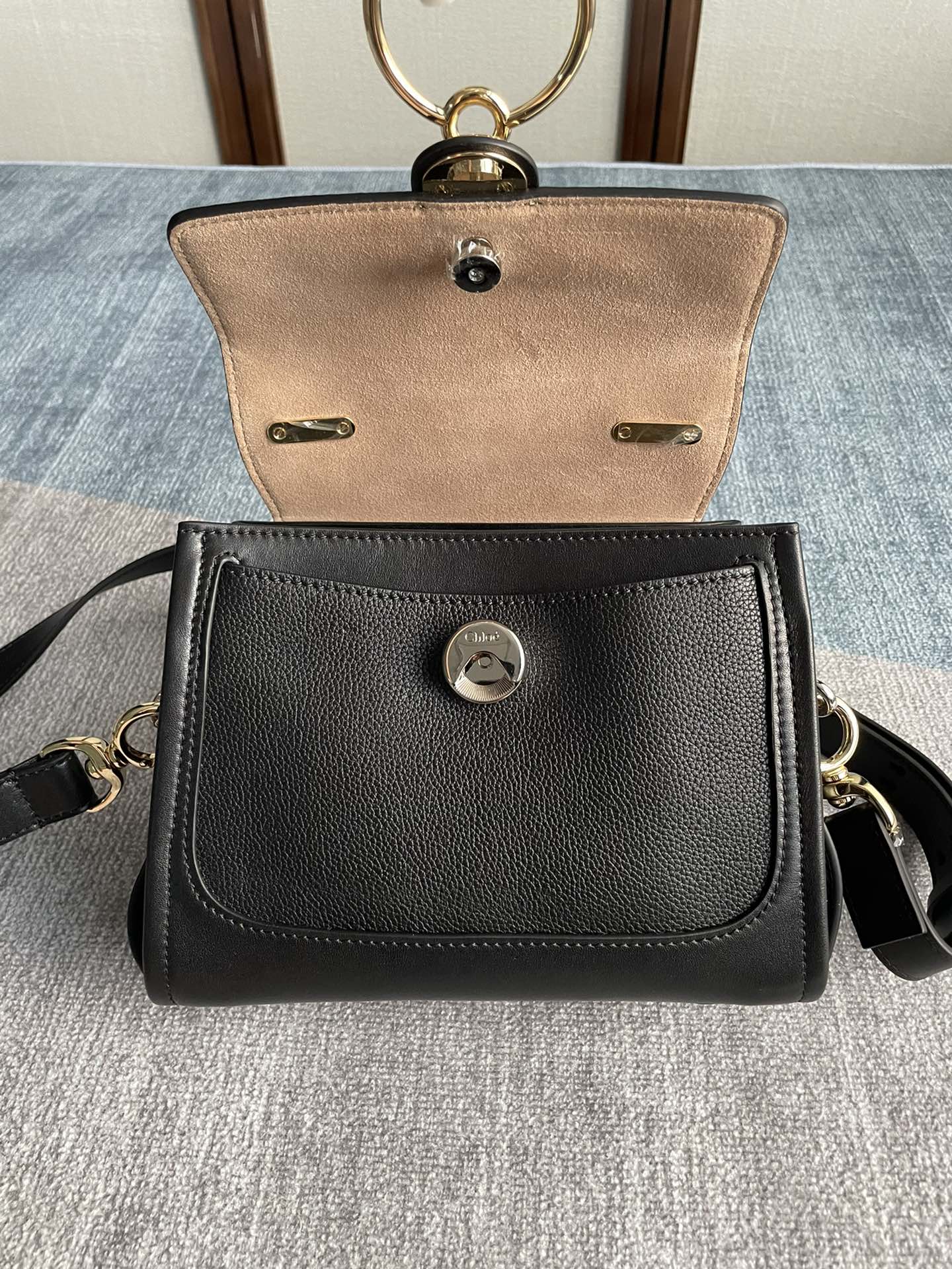 Chloe Tess Day Small Size Handbag - Black 96243 - Image 3