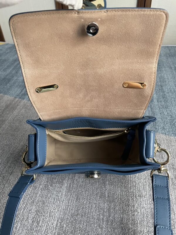 Chloe Tess Day Small Size Handbag - Blue 70259 - Image 2