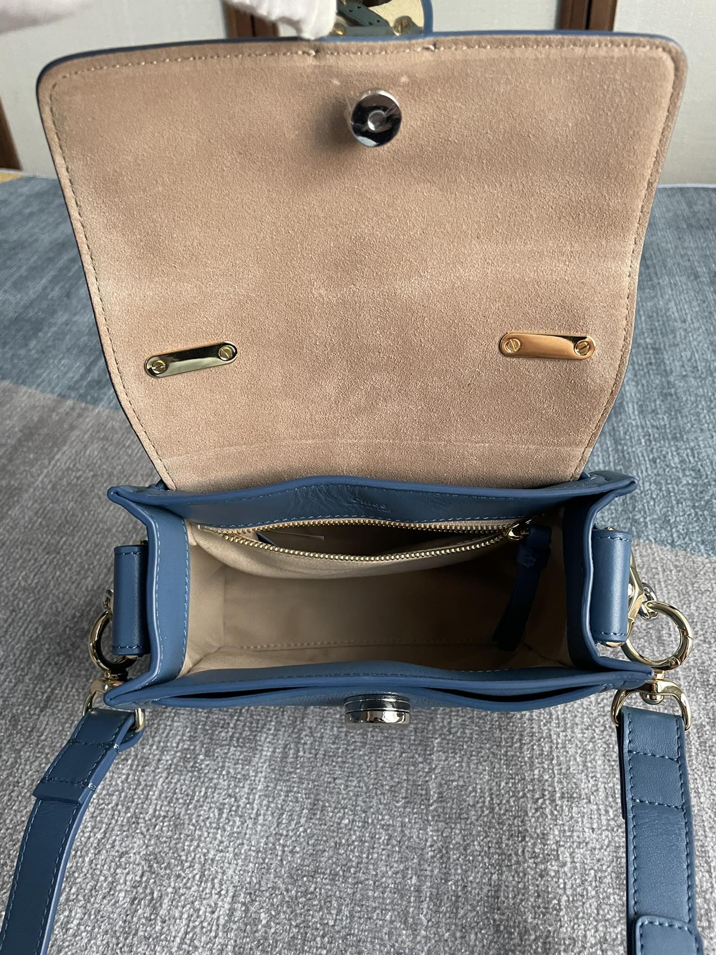Chloe Tess Day Small Size Handbag - Blue 70259 - Image 2