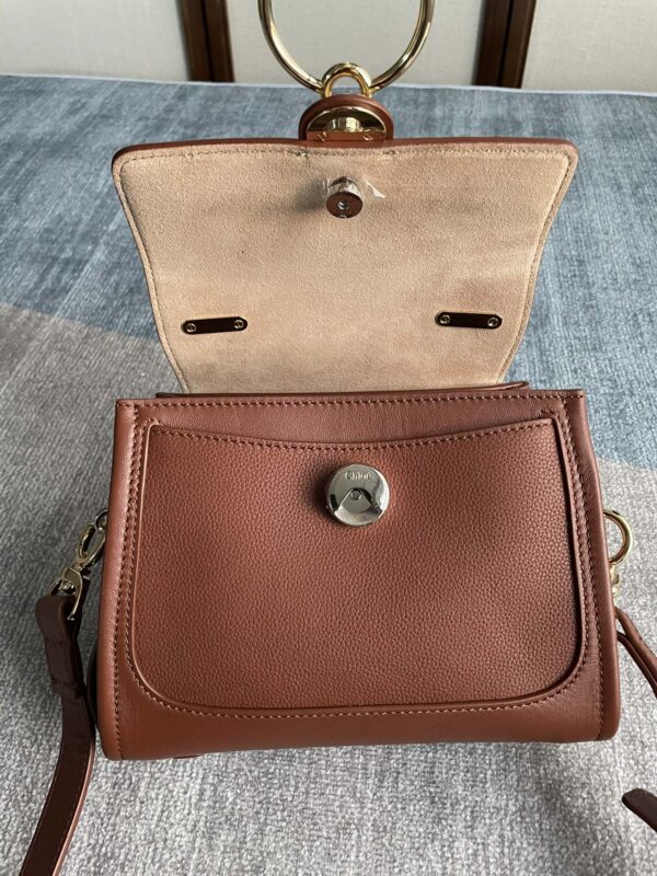 Chloe Tess Day Small Size Handbag - Brown 69387 - Image 2