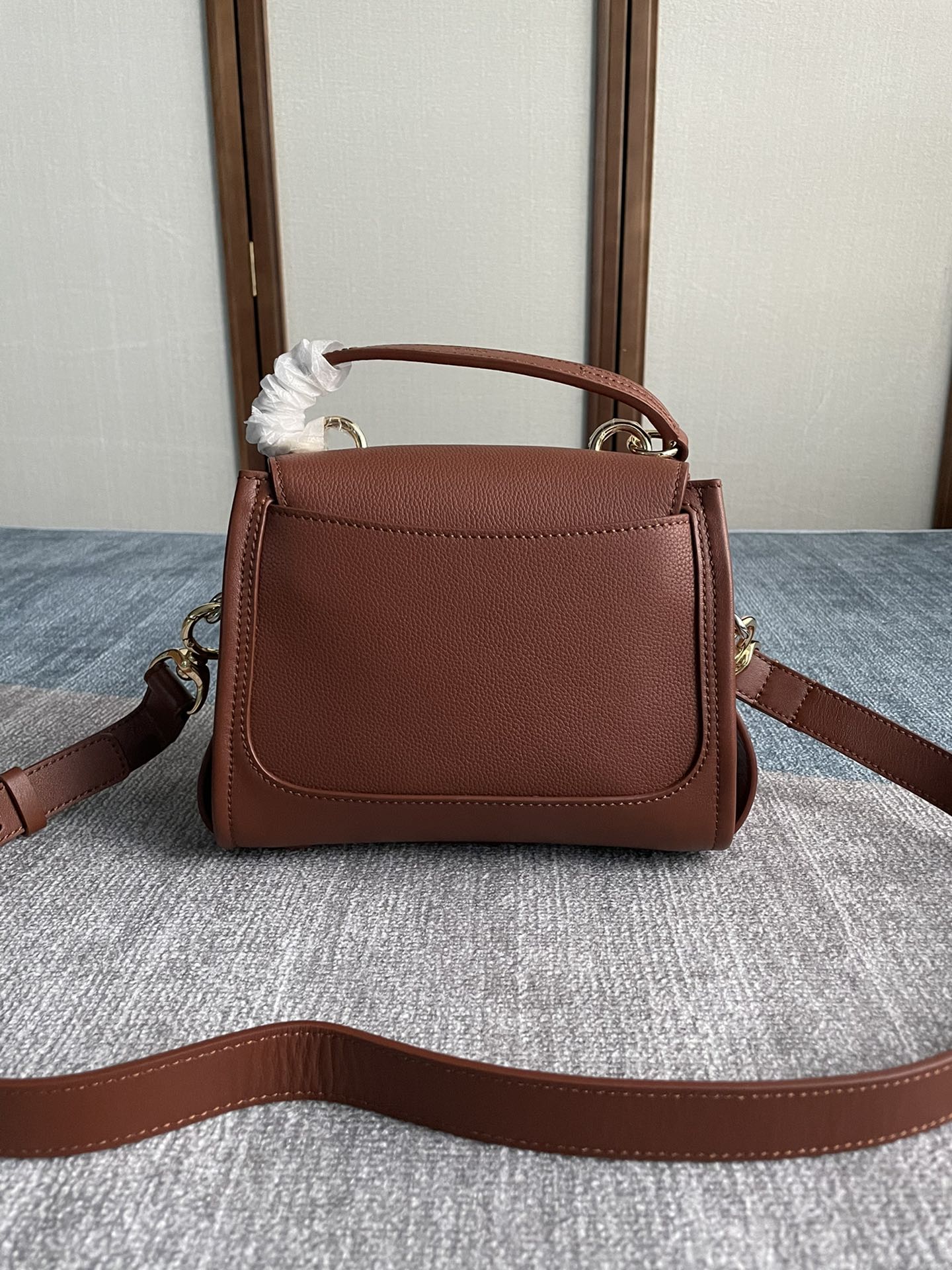 Chloe Tess Day Small Size Handbag - Brown 69387 - Image 4