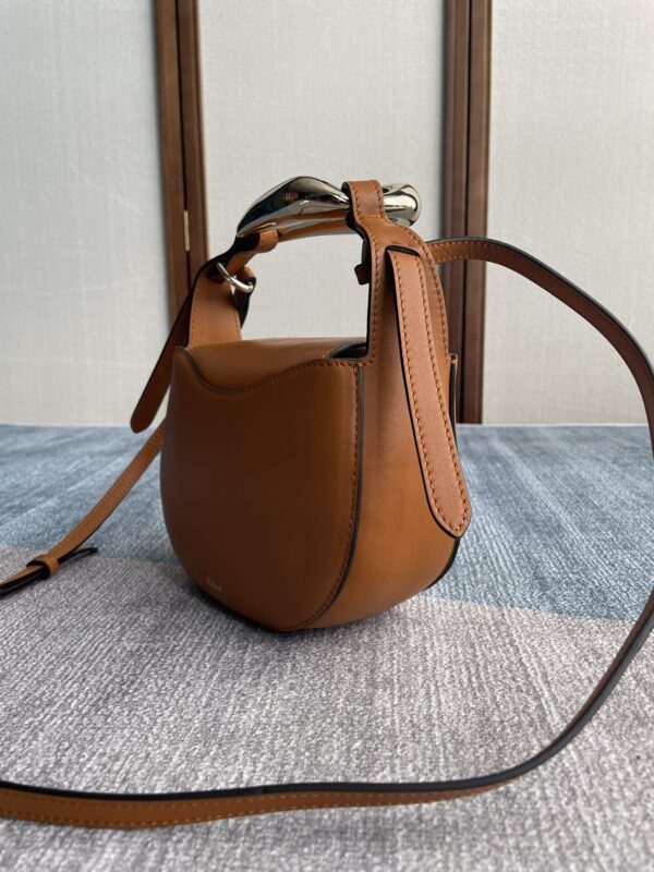 Chloe Kiss Series Handbag - Brown 50573 - Image 5