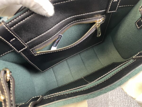 Chloe Woody Small Tote Bag - Green 47777 - Image 2