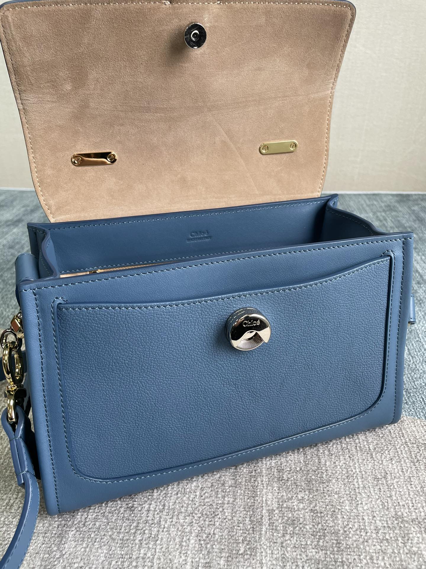 Chloe Tess Day Large Handbag - Blue 75084 - Image 3