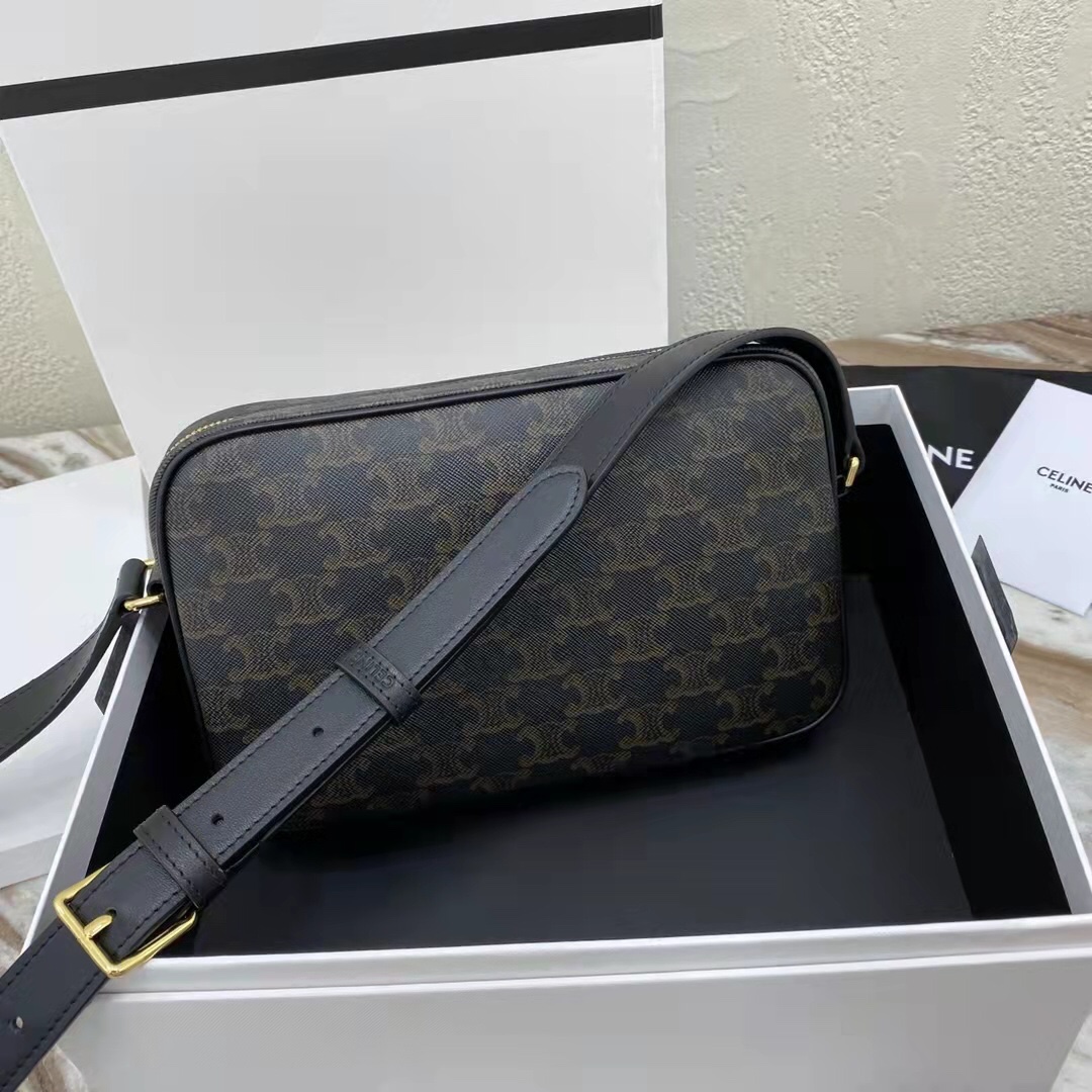 Celine Tonmphe Artificial Leather Camera Bag 21314 - Image 3