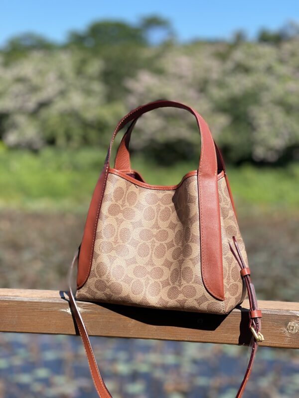 Coach C Family Vegetable Basket Small Handbag - Red 72681 - Image 2