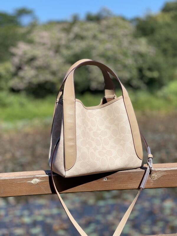 Coach C Family Vegetable Basket Small Handbag - Cream 50209 - Image 3
