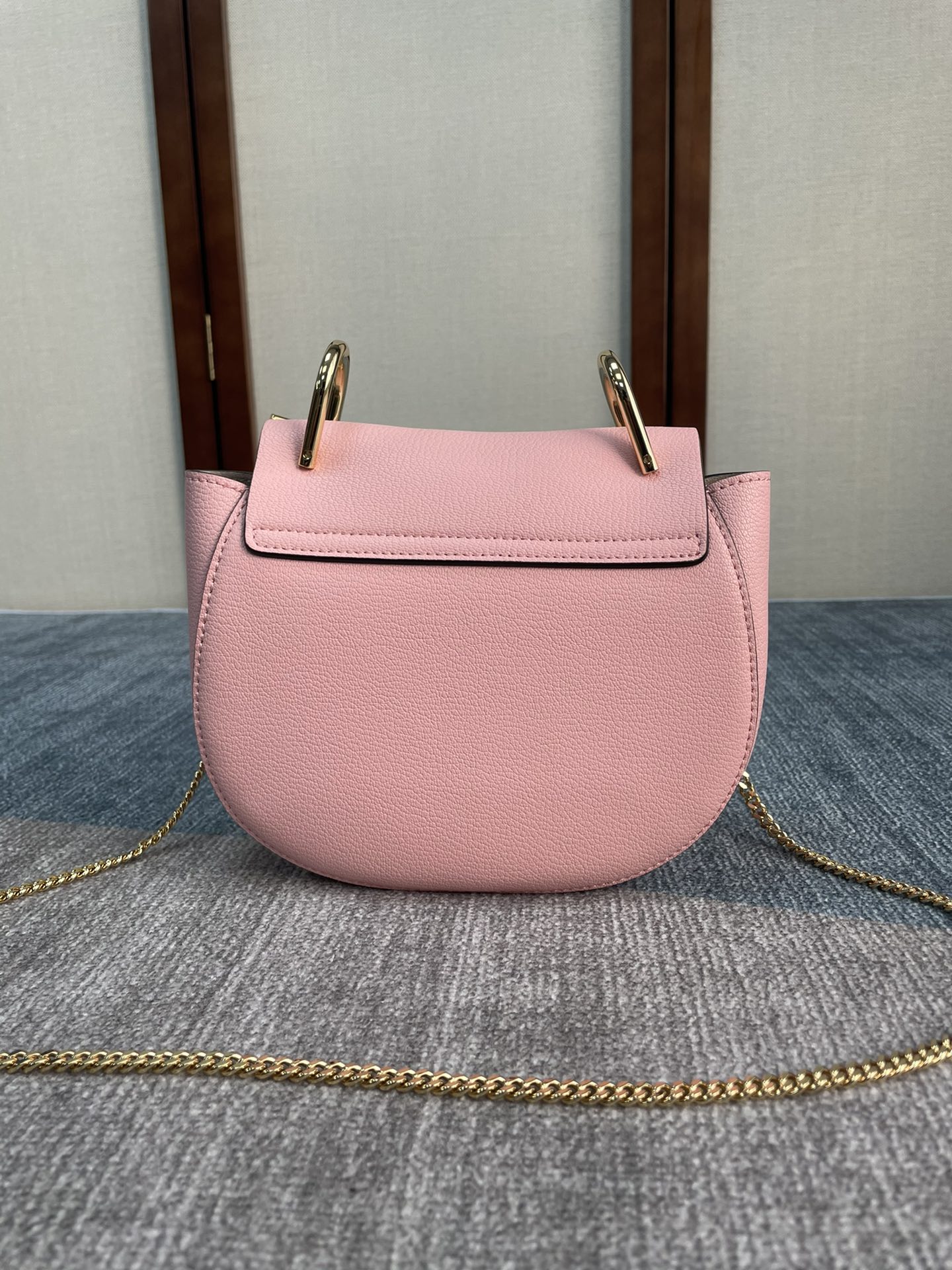 Chloe Mini Drew Piggy Bag - Pink 43381 - Image 3