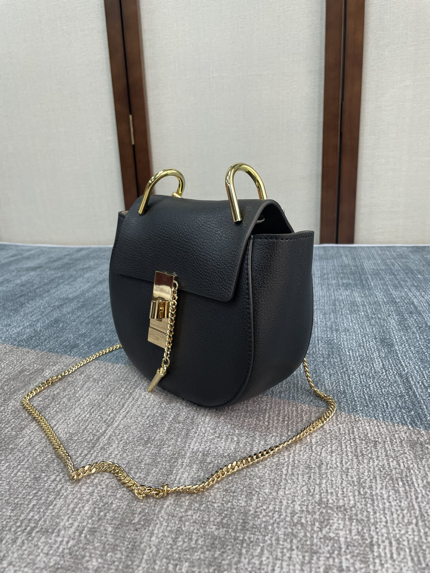 Chloe Mini Drew Piggy Bag - Black 31907 - Image 5