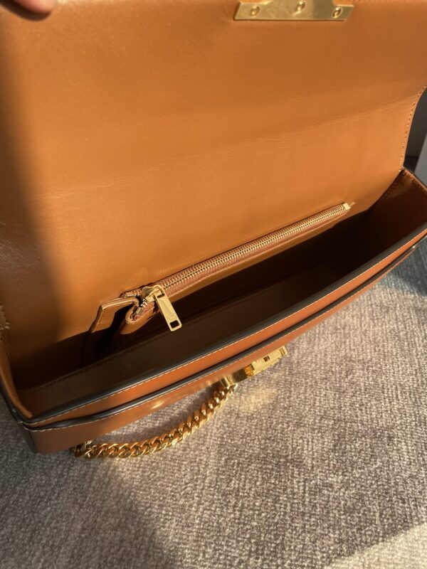 Celine Chain Armpit Bag - Orange 86239 - Image 2