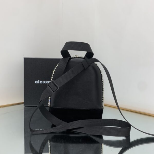 Alexander Wang Mini Cross-body Backpack - Black 82478 - Image 4