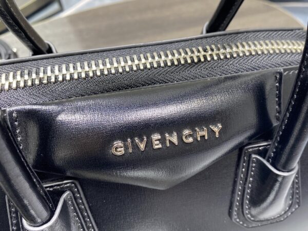 Givenchy Classic Antigona Motorcycle Small Bag - Black 14109 - Image 2