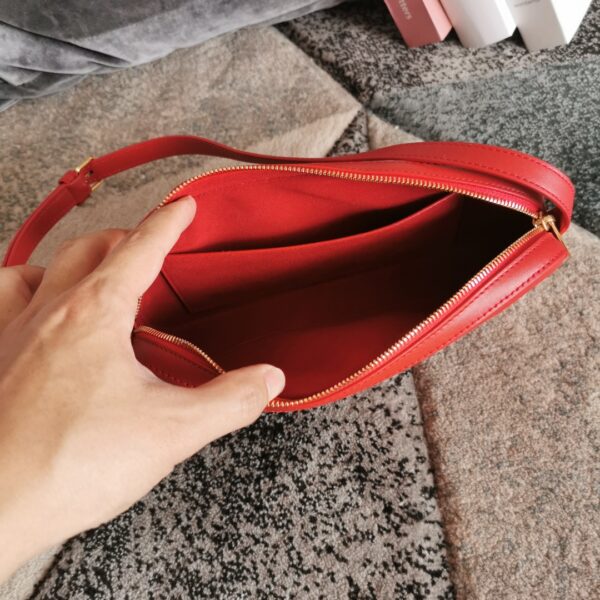 Celine Armpit Shoulder Bag - Red 47090 - Image 2