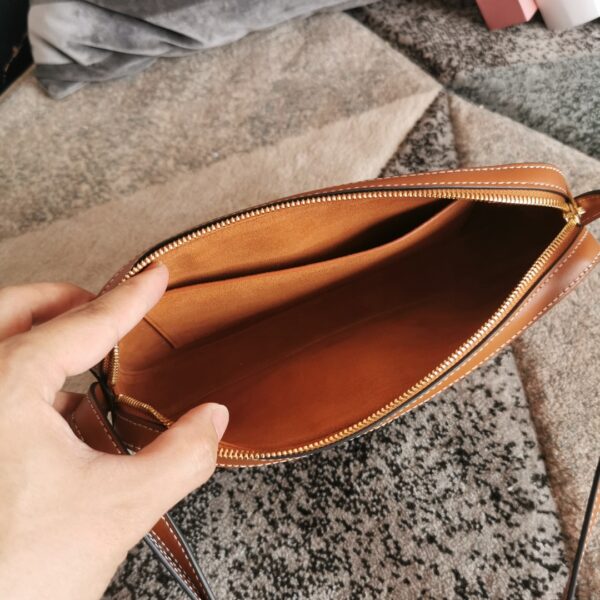 Celine Armpit Shoulder Bag - Brown 21322 - Image 2
