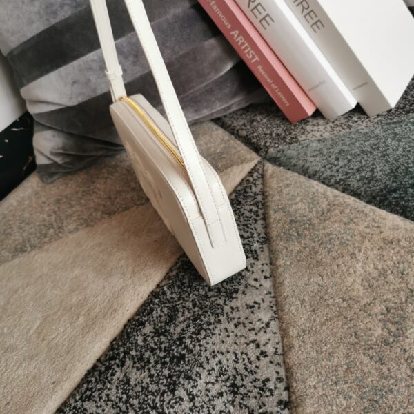Celine Armpit Shoulder Bag - White 76508 - Image 4