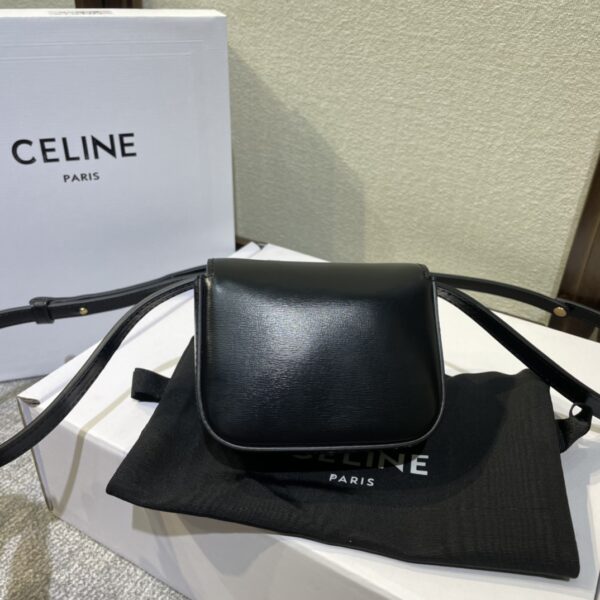 Celine 2022 New Mini Headphone Bag - Black 10828 - Image 4