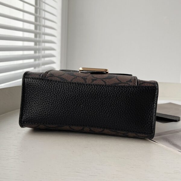 Coach Pepper Mini Tote Music Bag - Black 70724 - Image 3