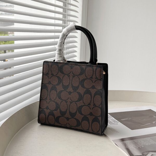 Coach Pepper Mini Tote Music Bag - Black 70724 - Image 5