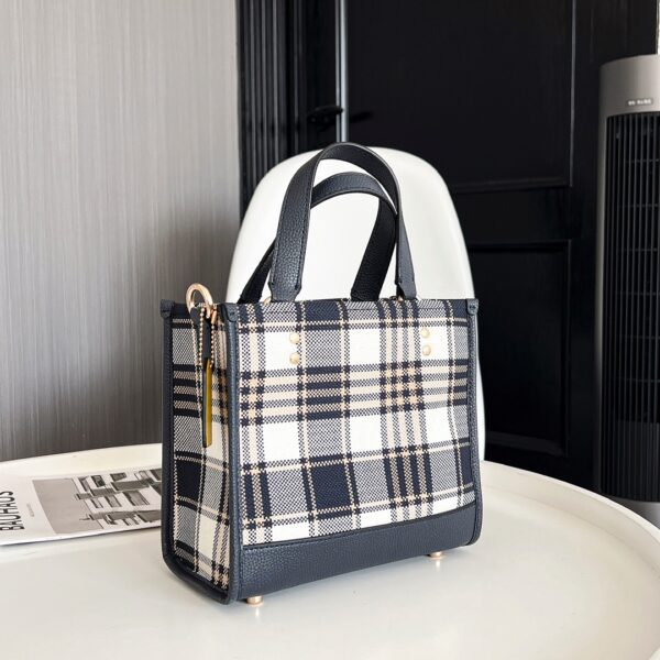 Coach's New Dempsey Series Small Tote Bag - Black 45650 - Image 5