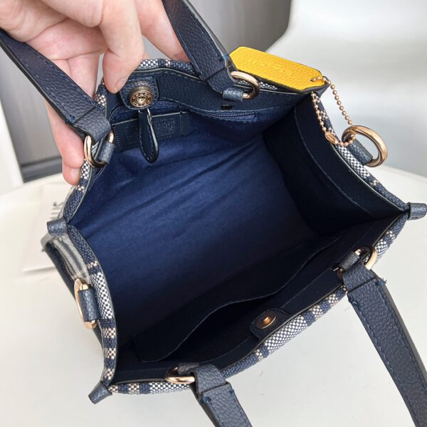 Coach's New Dempsey Series Small Tote Bag - Black 45650 - Image 2