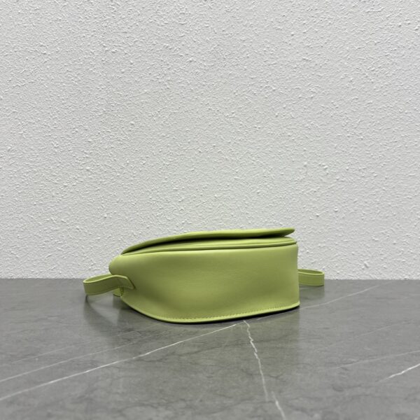 Celine Folco Saddle Bag - Green 30279 - Image 3