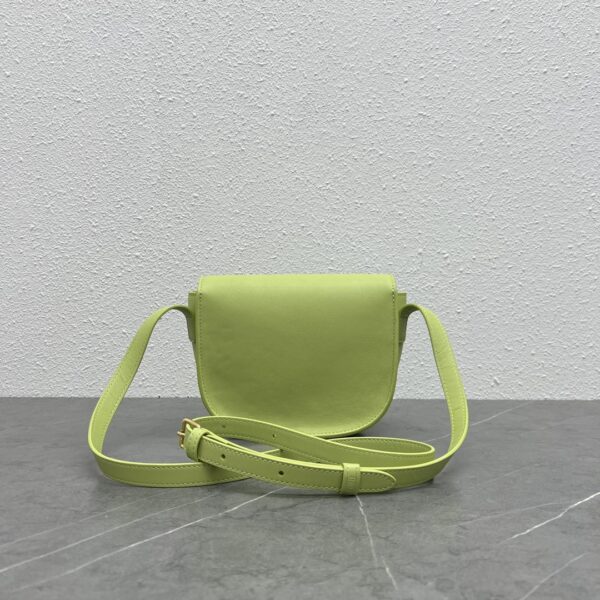 Celine Folco Saddle Bag - Green 30279 - Image 4