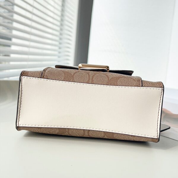 Coach Pepper Mini Tote Music Bag - White 73729 - Image 3