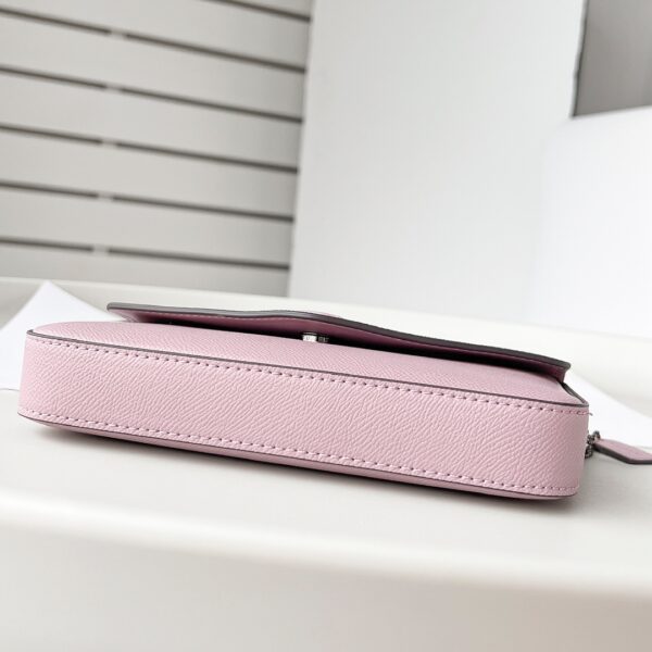 Coach One-shoulder Cross-body Letter Envelope Women's Bag - Purple 46140 - Image 3