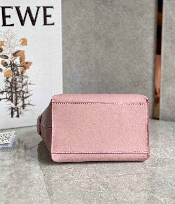 Celine Napa Lunch Box Bag - Pink 23958 - Image 5