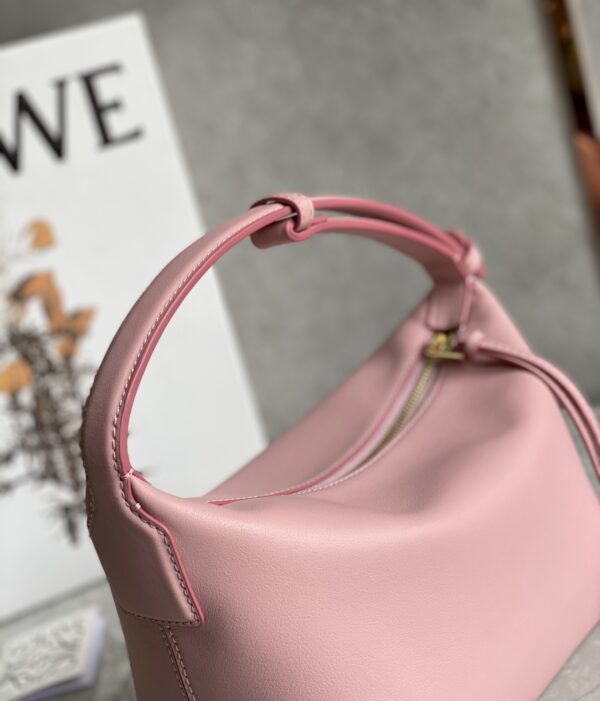 Celine Napa Lunch Box Bag - Pink 23958 - Image 2