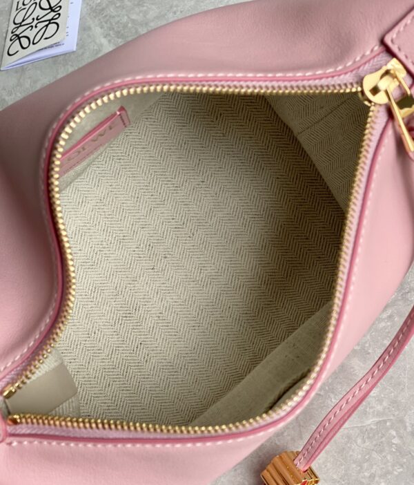 Celine Napa Lunch Box Bag - Pink 23958 - Image 3
