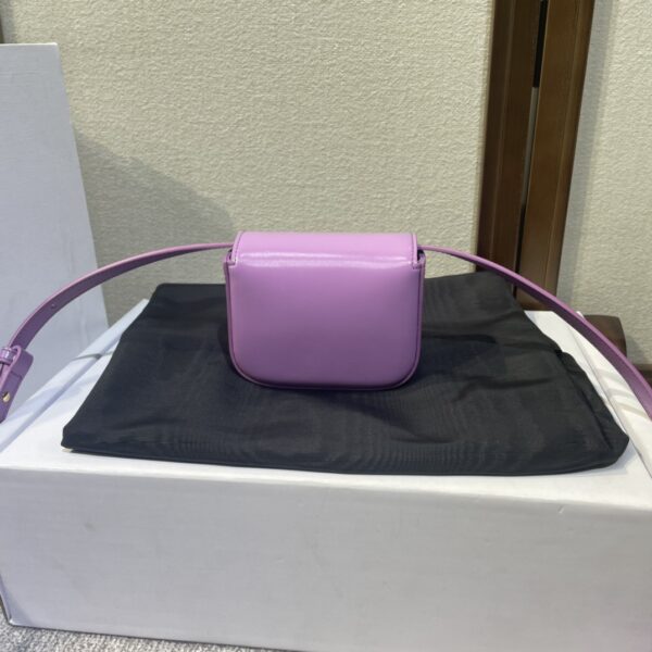 Celine 2022 New Mini Headphone Bag - Purple 99546 - Image 5