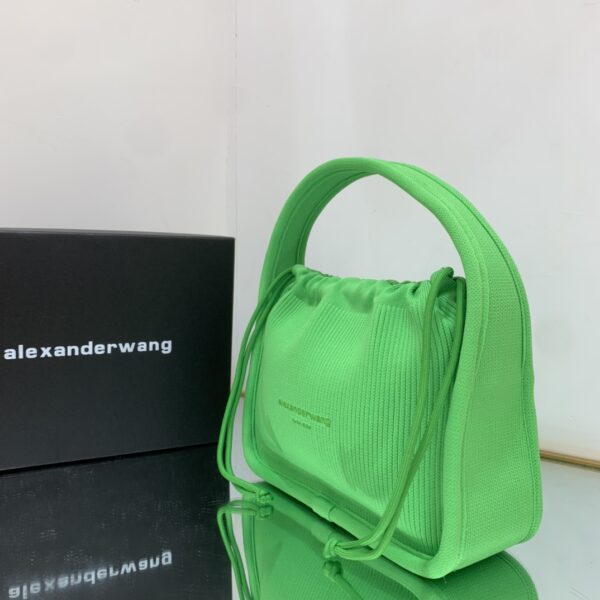 Alexander Wang Knitted Bag - Green 70602 - Image 4