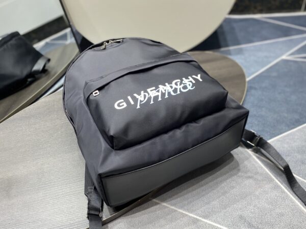 Givenchy Market-grade Black Gold Backpack - Black 16557 - Image 3