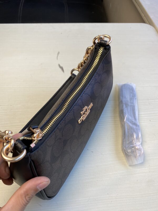 Coach Teri Armpit Bag - Black 94405 - Image 3