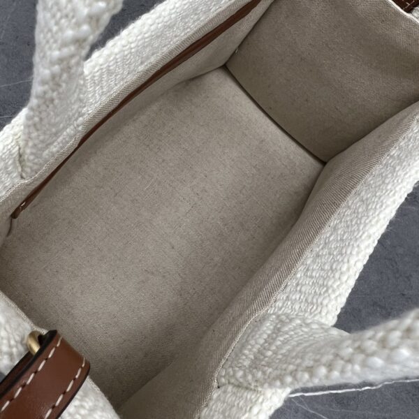 Celine Large And Small Stripes Tote Bag - Green 25783 - Image 2