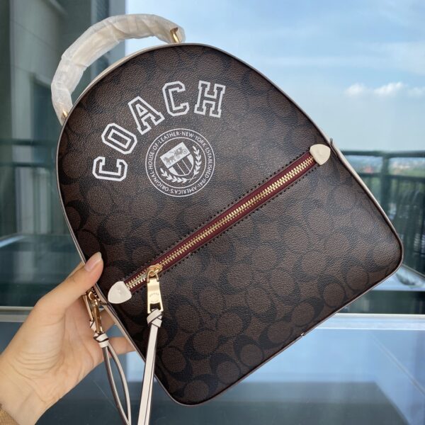 Coach Jordyn Women Backpack - Gray 34585 - Image 2