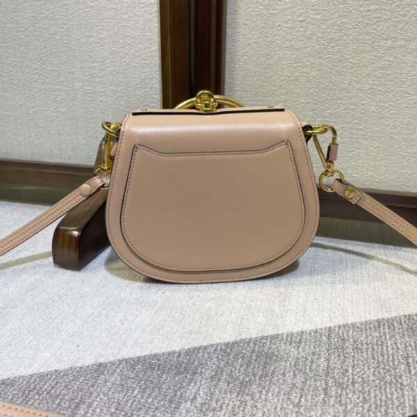 Chloe Small Nile Bracelet Minaudiere Handbag - Cream 40535 - Image 4