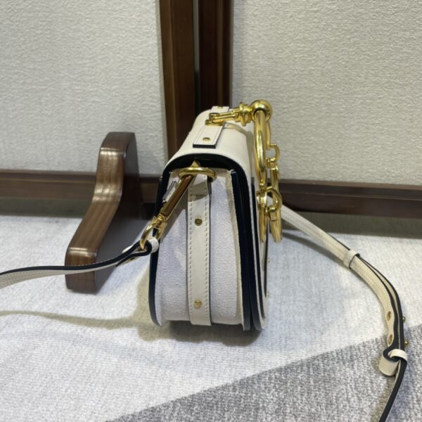 Chloe Small Nile Bracelet Minaudiere Handbag - Brown 57466 - Image 5